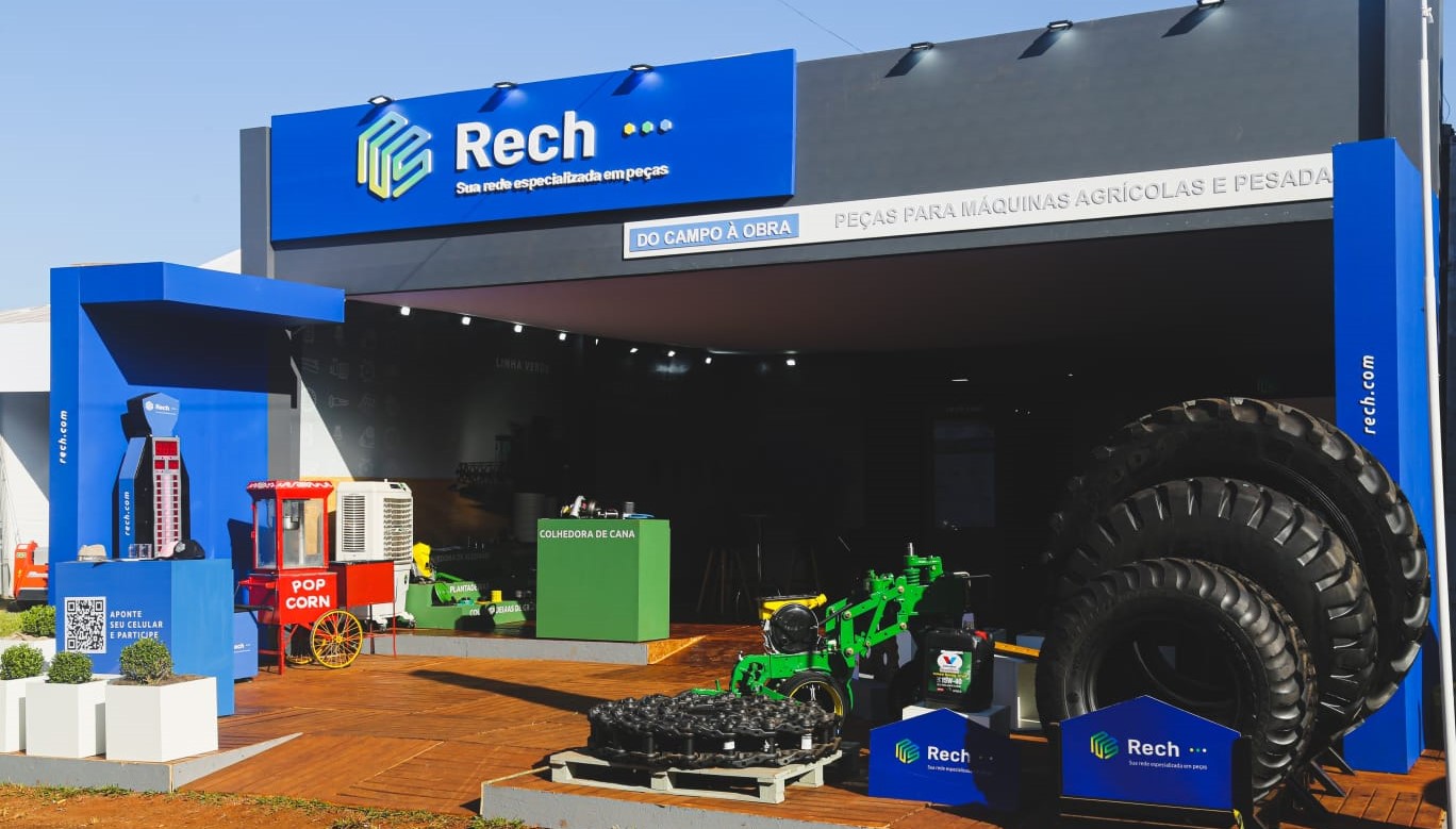 Agrishow 2023: Rech apresenta portfólio de peças e modelo de franquias